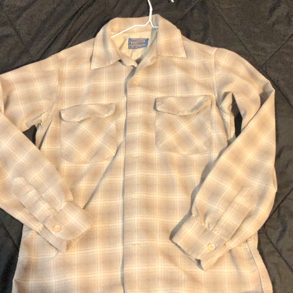 Pendleton small wool flannel shirt